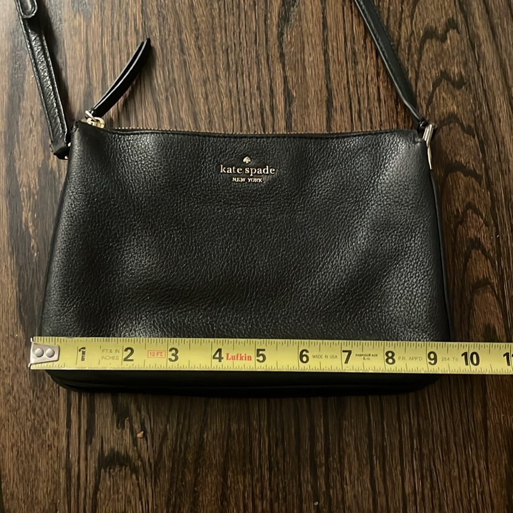 Black Kate Spade Cross Body Purse - Picture 5 of 6